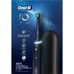Oral-B iO 5 Escova Elétrica Preta com Estojo