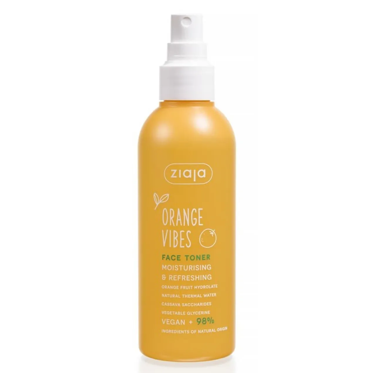 Orange Vibes Tónico Facial Hidratante e Refrescante