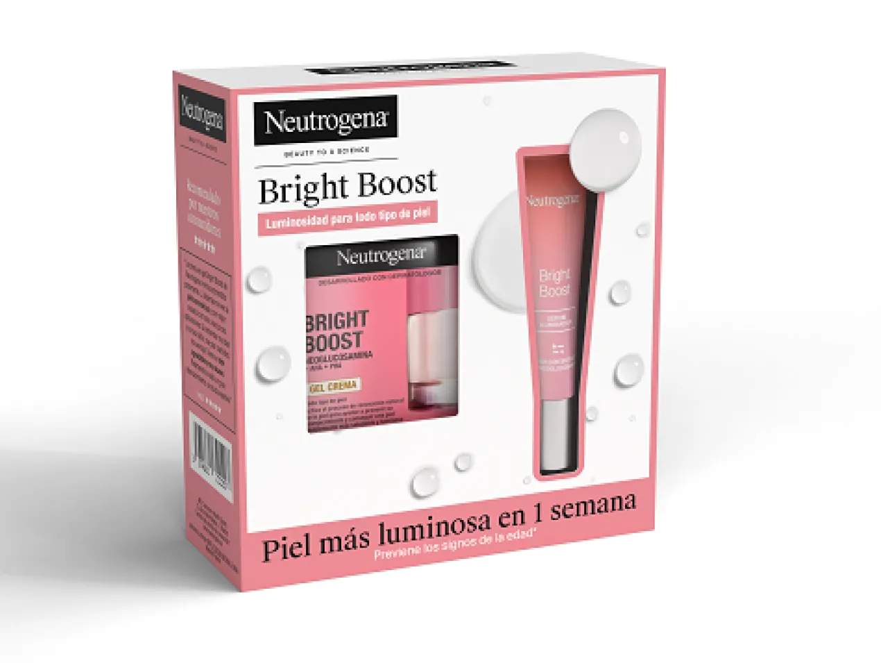 Pack Bright Boost Creme-Gel de Dia Antienvelhecimento + Sérum Iluminador com Neoglucosamina