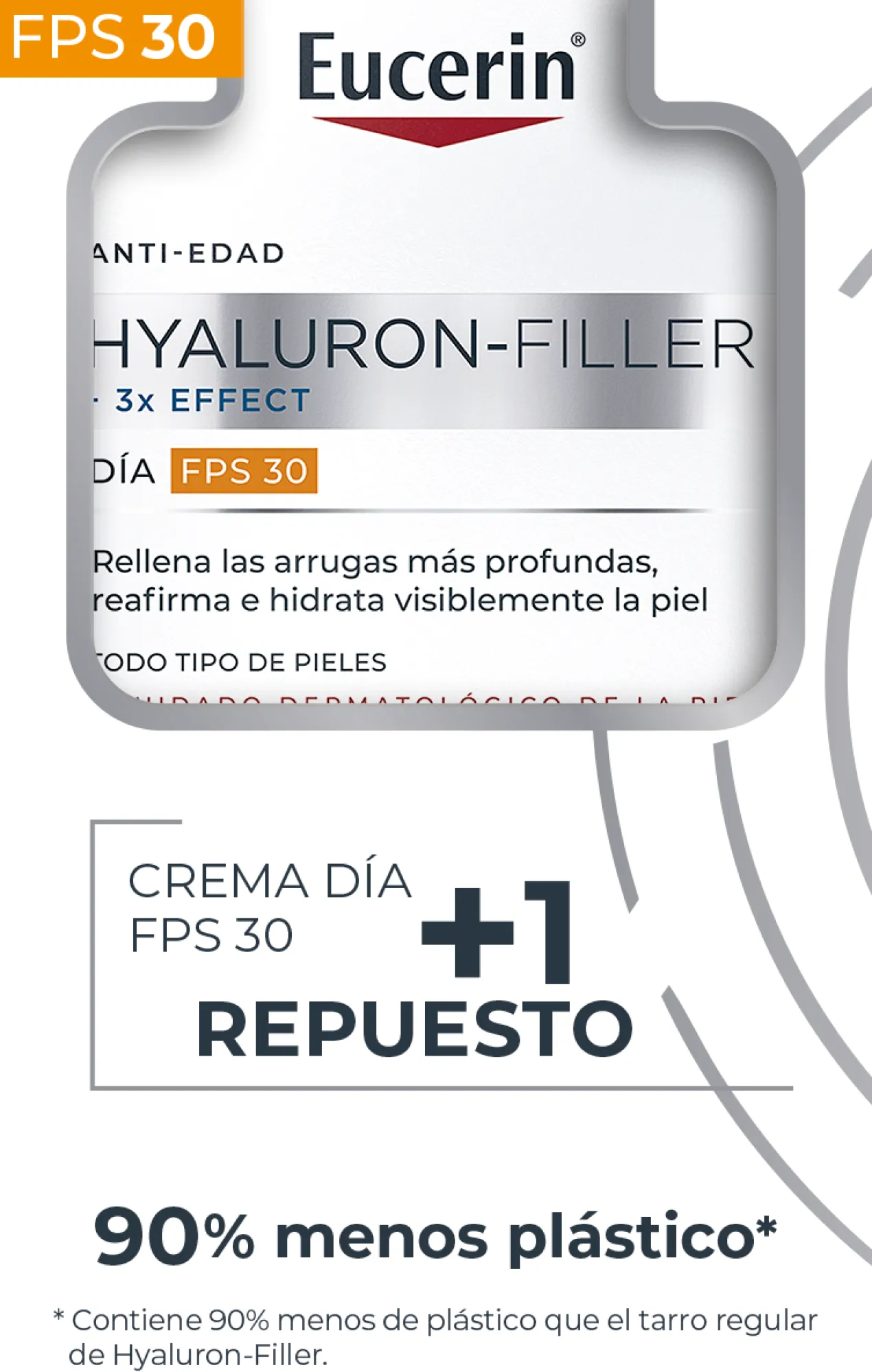 Pack Creme de Dia Hyaluron-Filler SPF30 + Refill