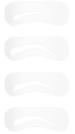 Pack de Estêncis para Sobrancelhas Brow Master