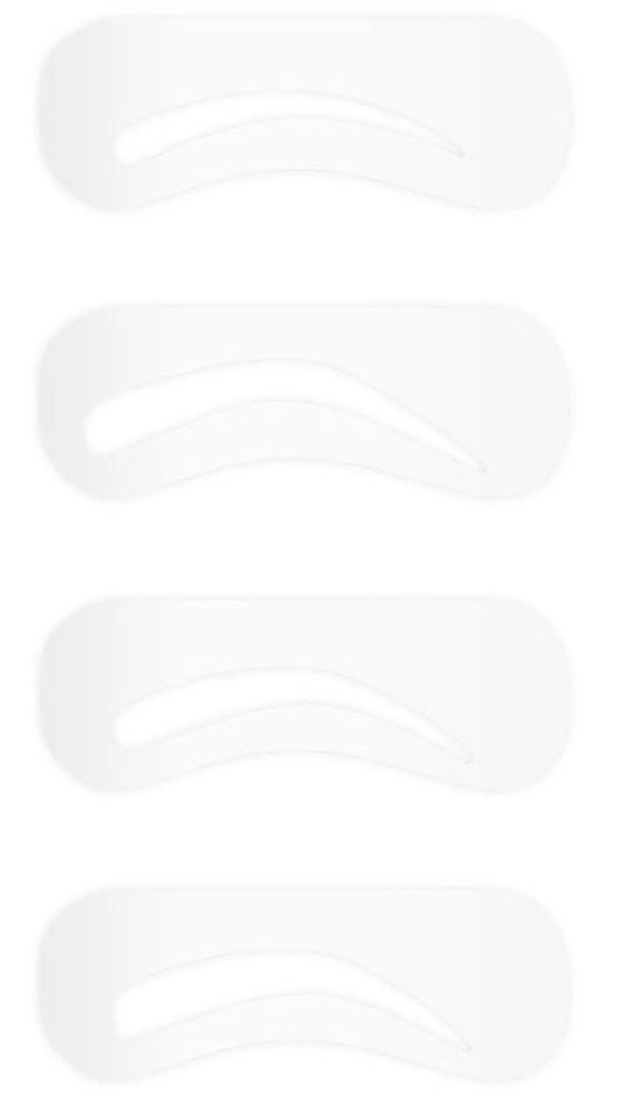 Pack de Estêncis para Sobrancelhas Brow Master