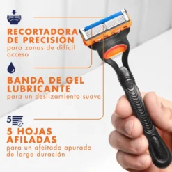 Pack Gillette Fusion5 Máquina de Barbear