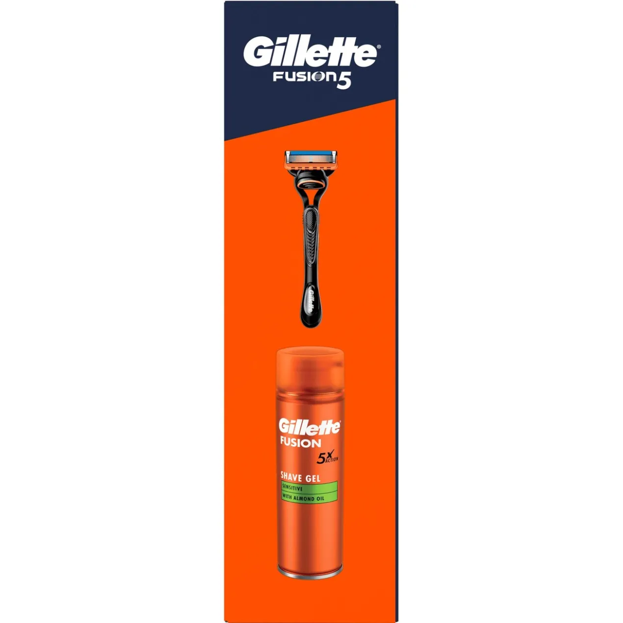 Pack Gillette Fusion5 Máquina de Barbear