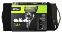 Pack GilletteLabs Máquina + Recargas + Gel + Suporte