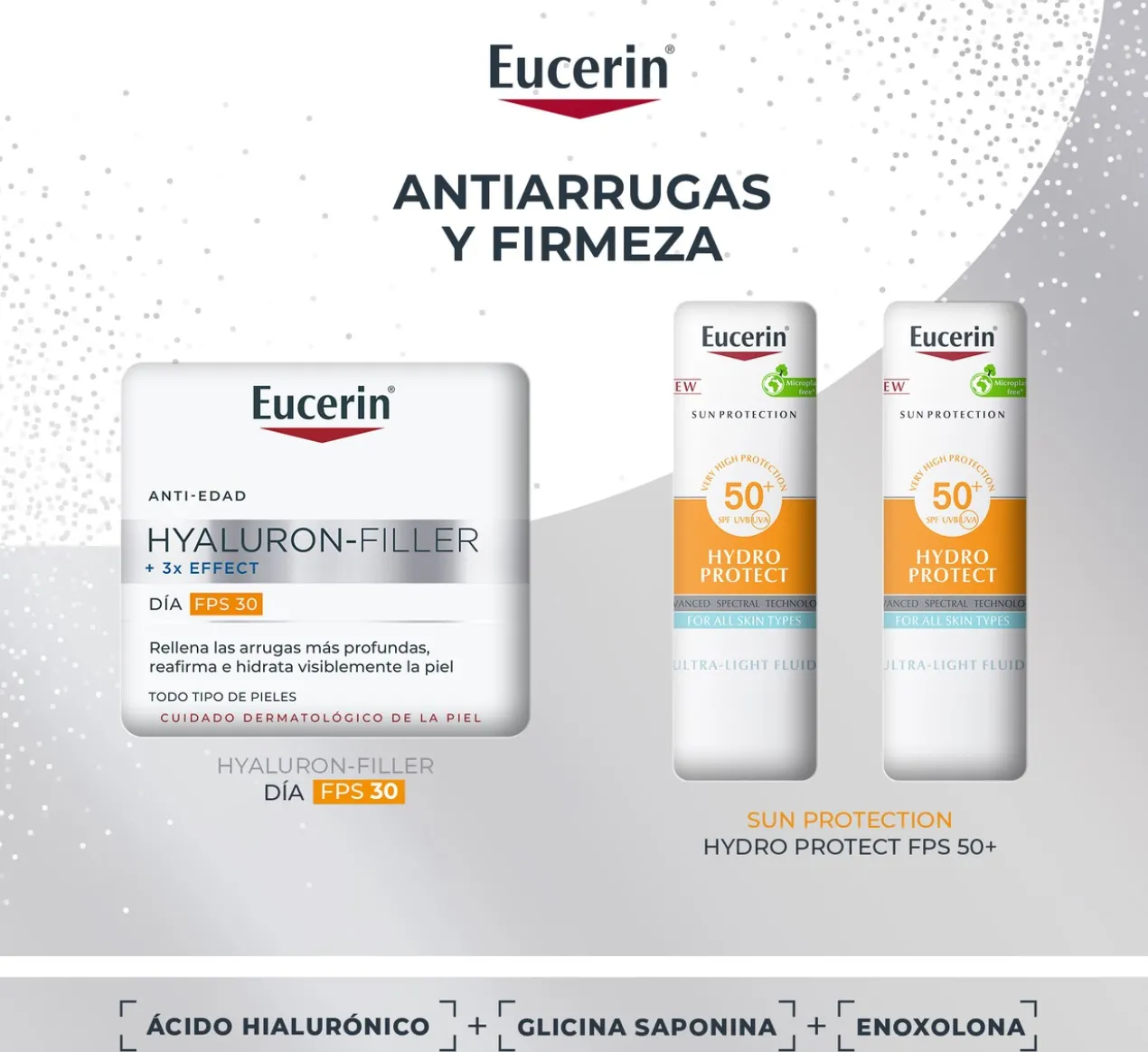 Pack Hyaluron-Filler Creme de Dia + Sun Hydro Protect FPS 50+