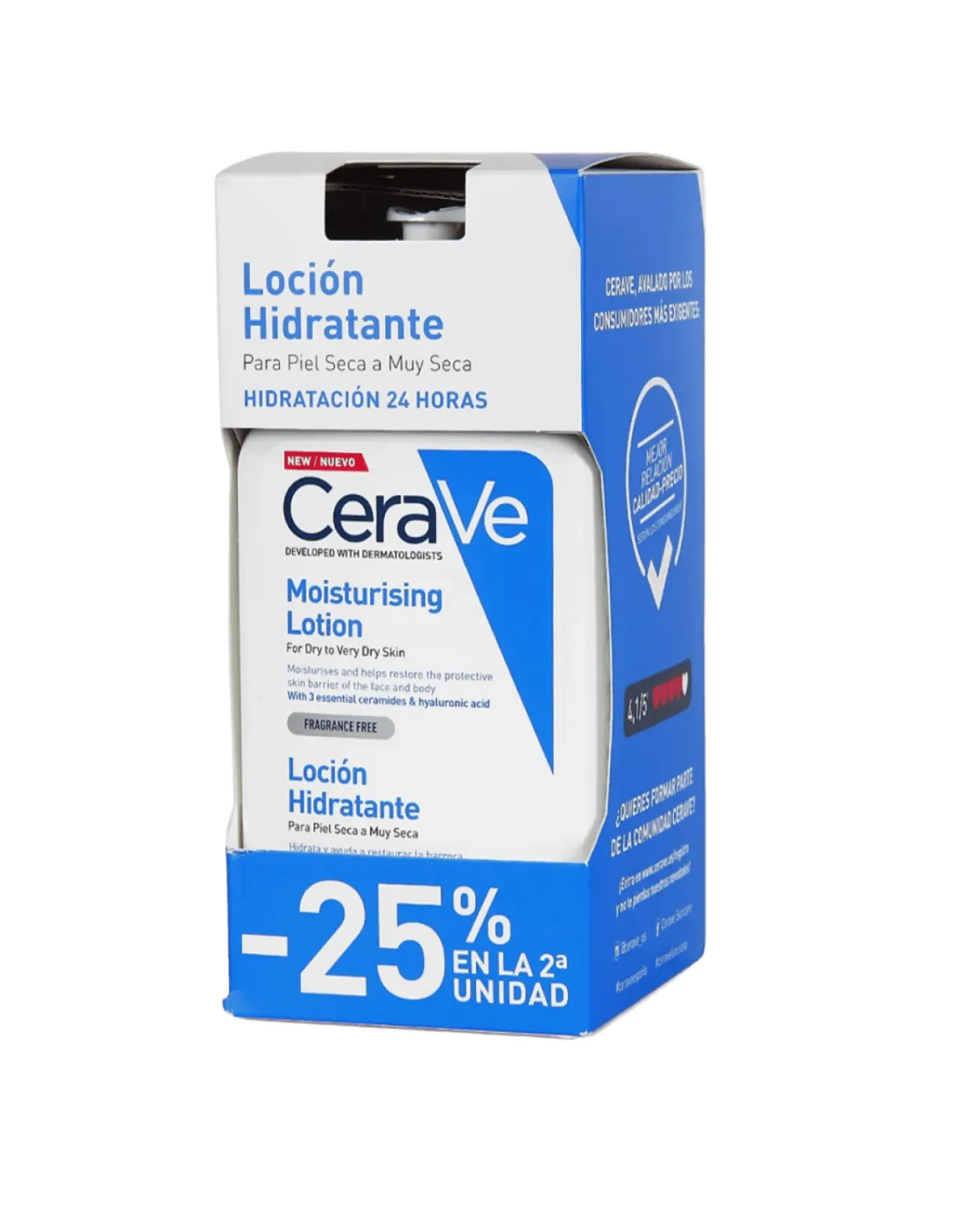 Pack Loção Hidratante para Pele Seca a Muito Seca