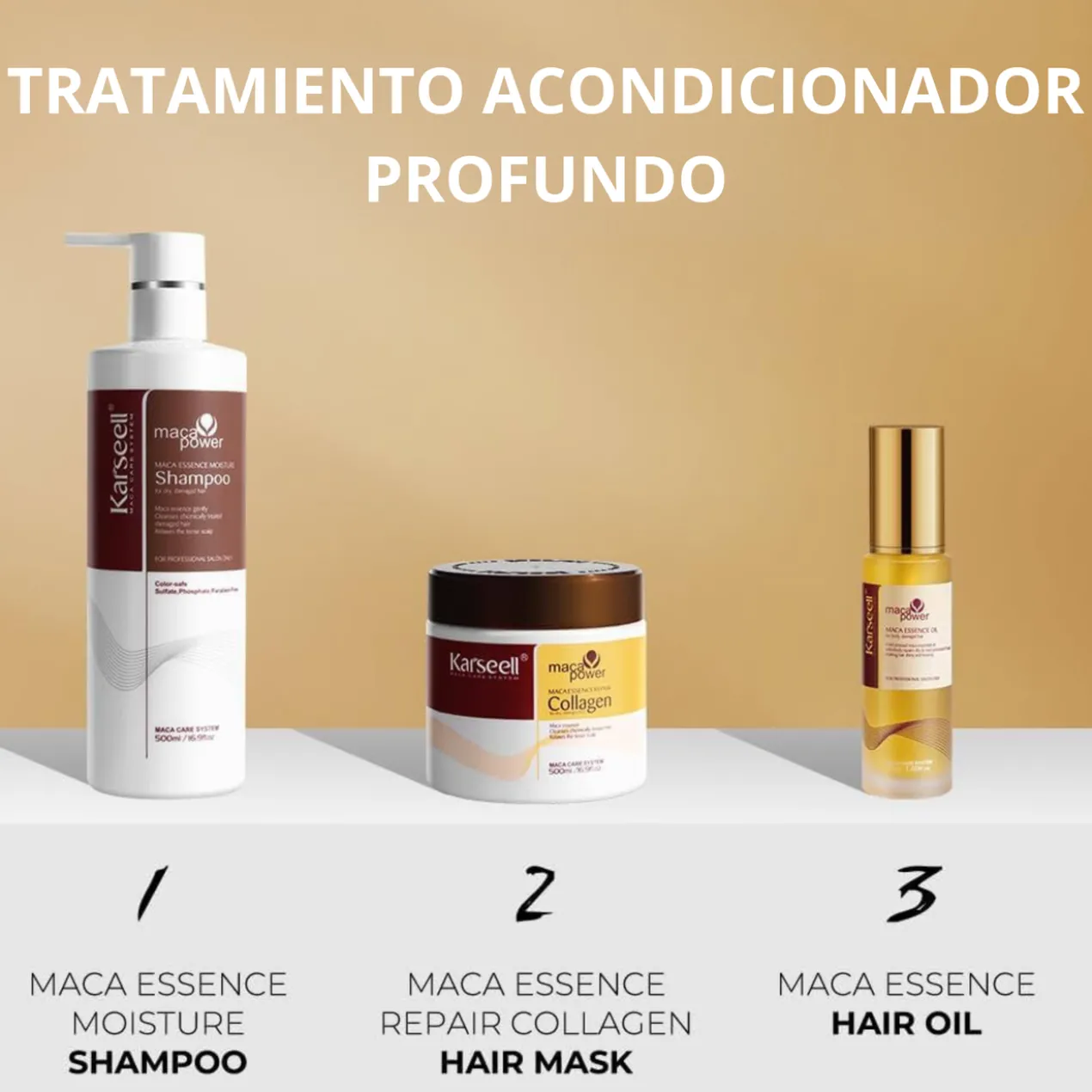 Pack Maca Power Tratamento Reparador
