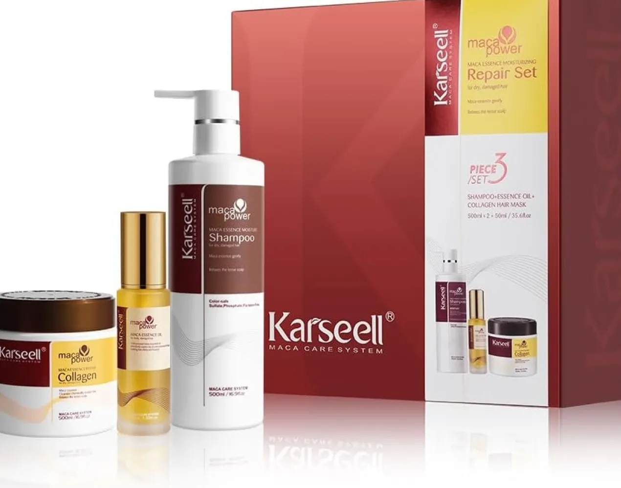 Pack Maca Power Tratamento Reparador