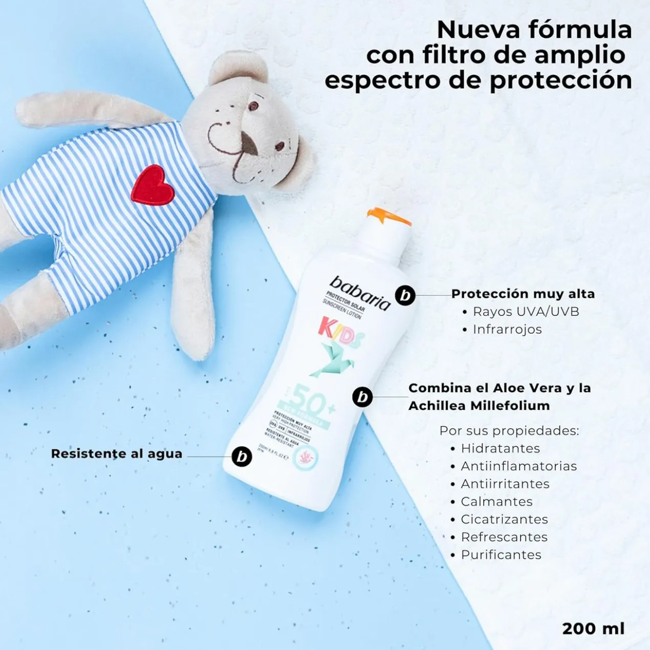 Pack Protetor Solar Mineral Crianças SPF 50 e After Sun de Aloe Vera