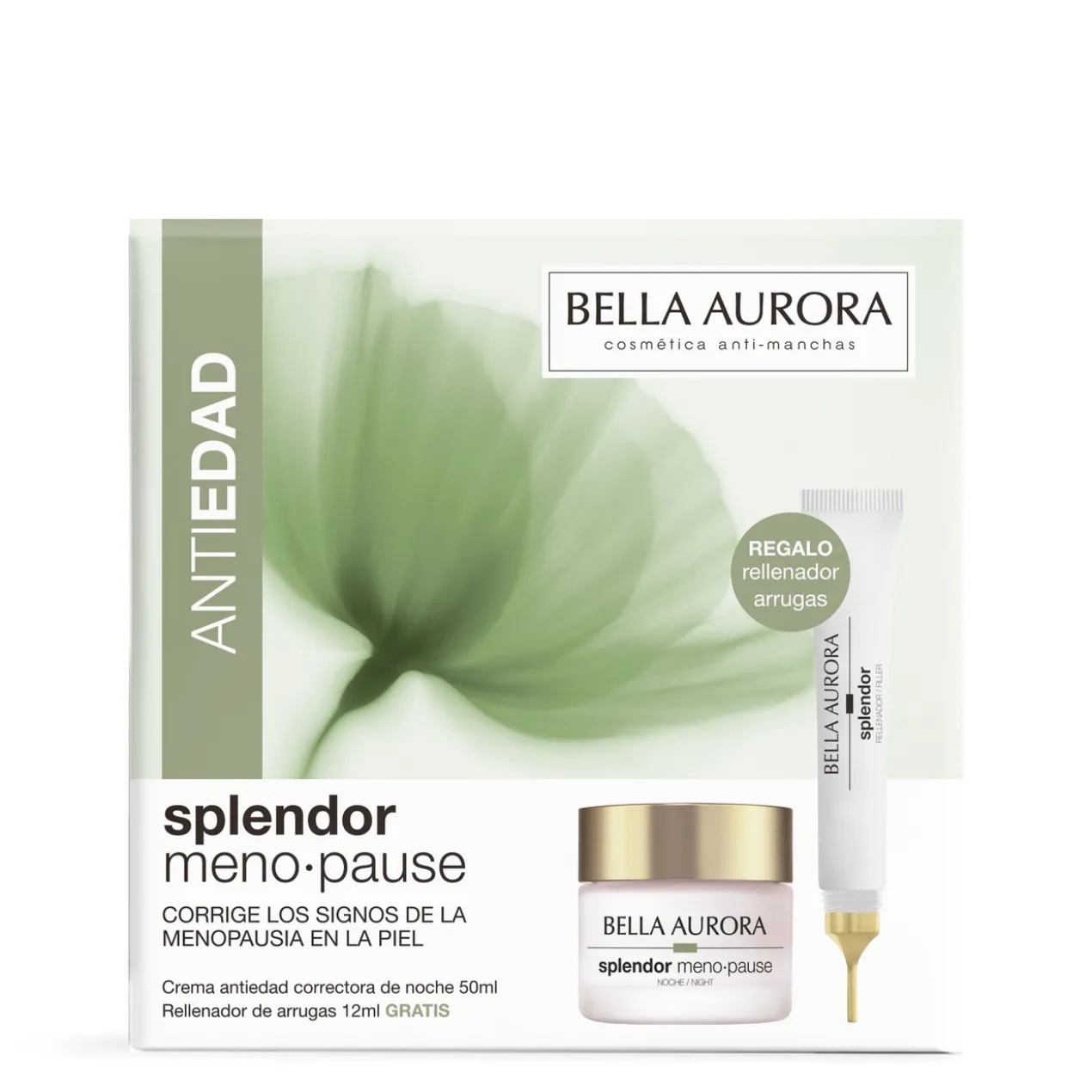 Pack Splendor Menopause Noite Creme + Preenchedor
