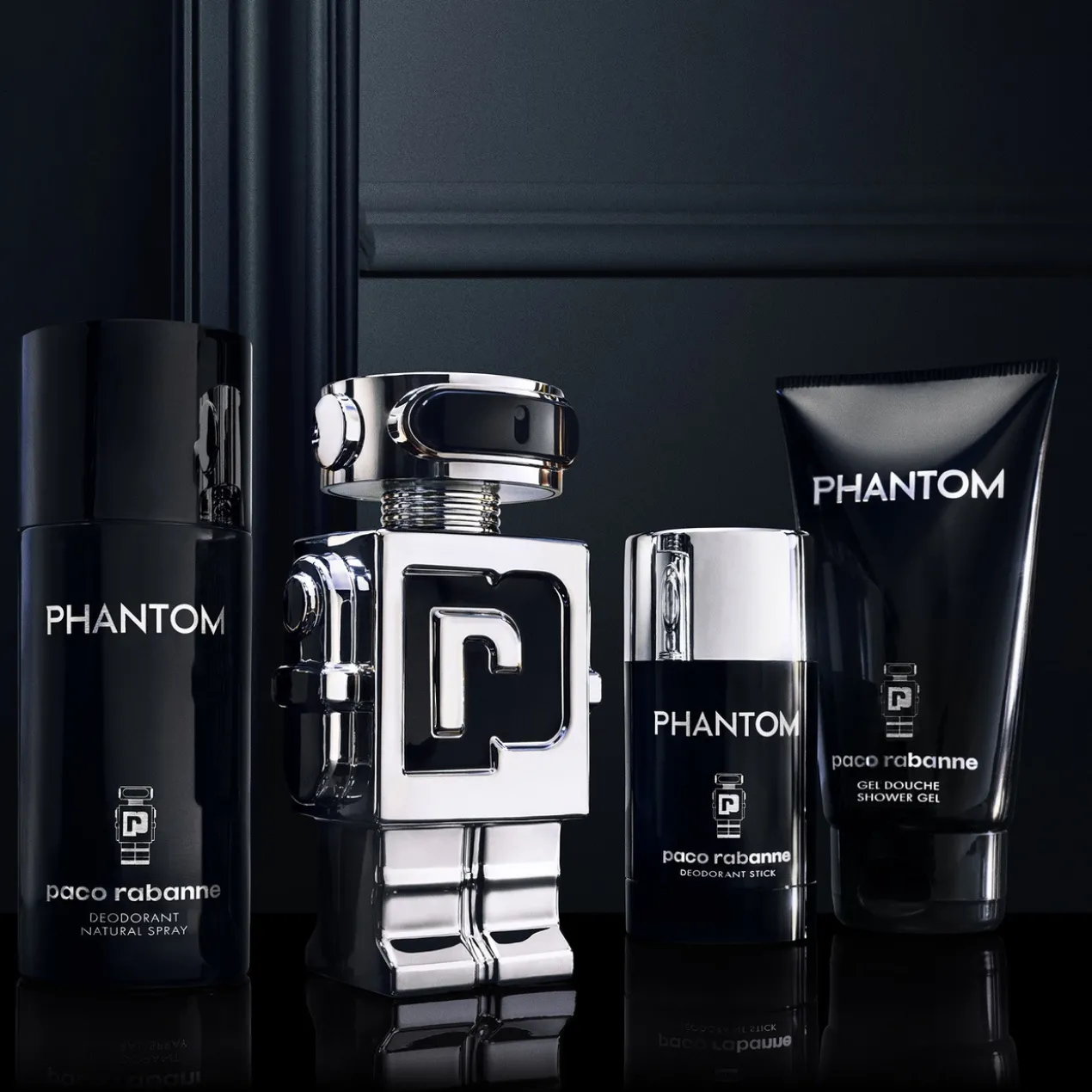 Paco Rabanne Gel de Banho Phantom para homem