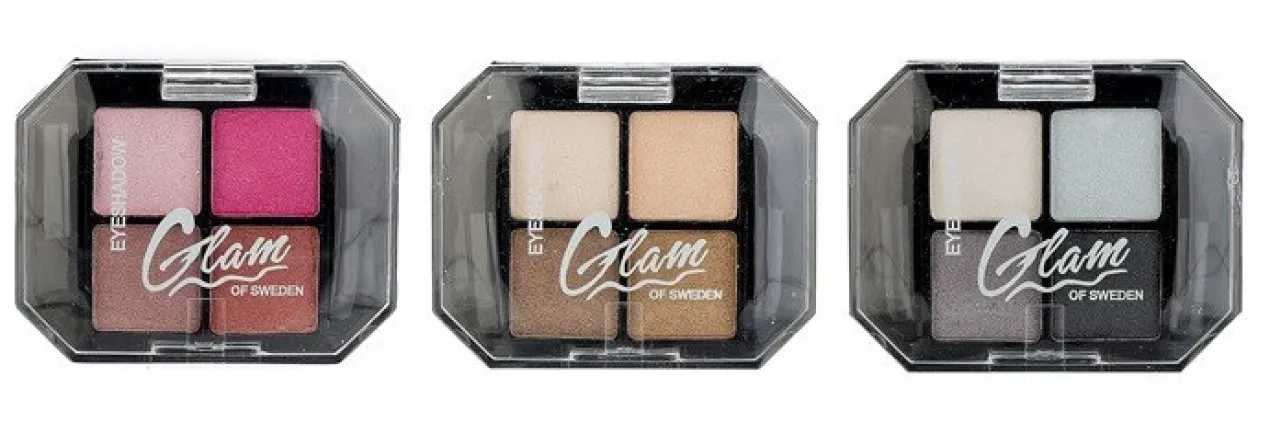 Paleta de 4 Sombras de Olhos
