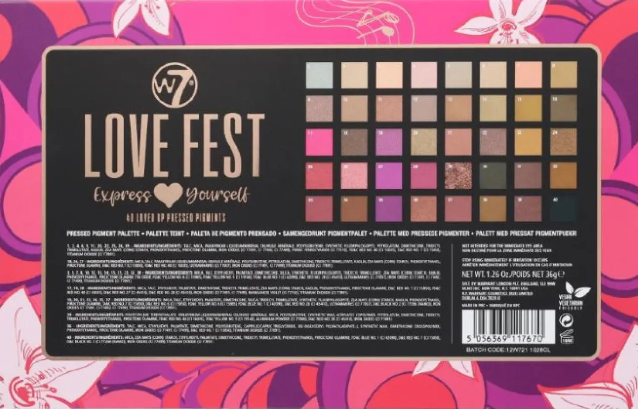 Paleta de Sombras Love Fest