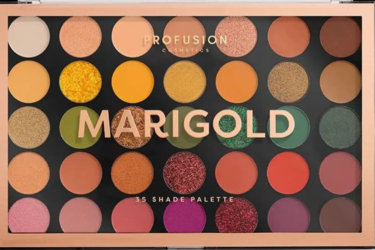 Paleta de Sombras Marigold 35 Tons