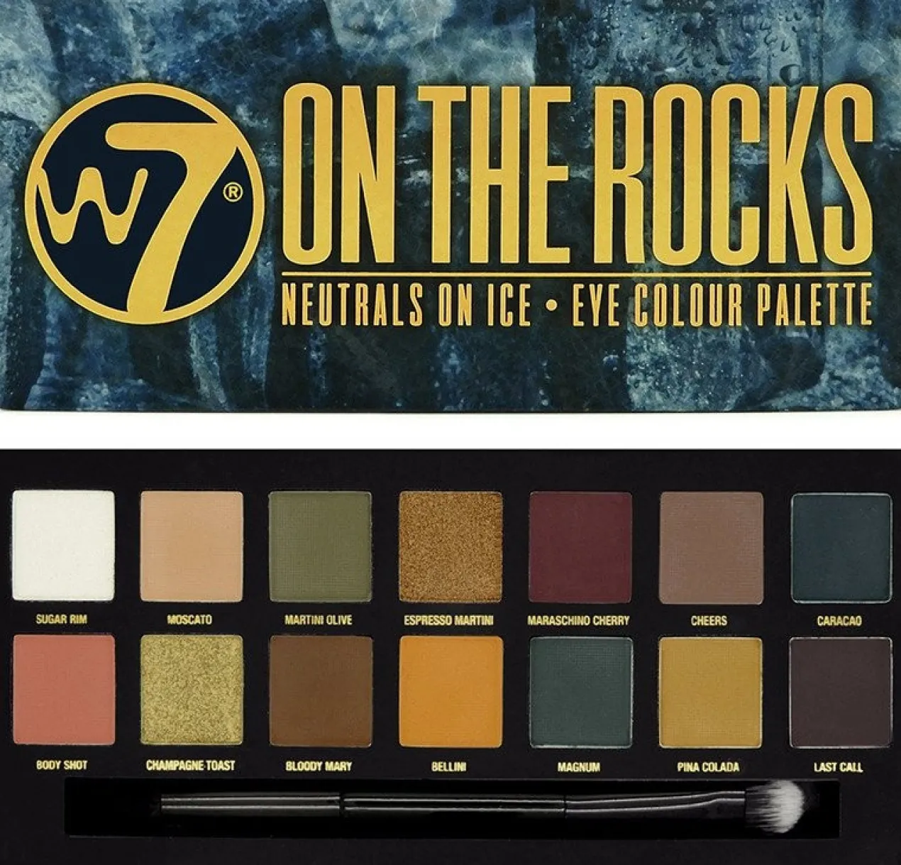 Paleta de Sombras On The Rocks