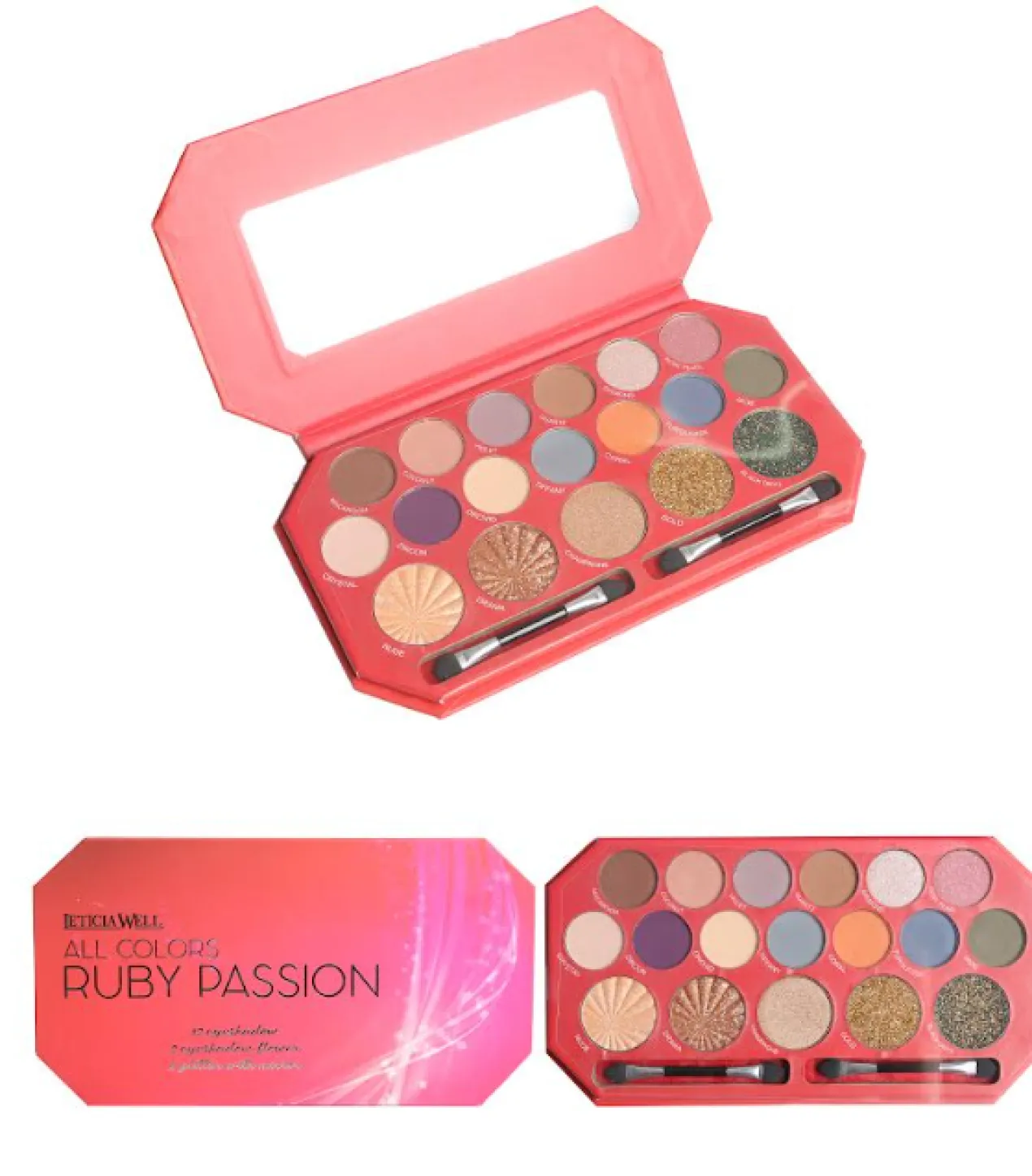 Paleta de Sombras Ruby Passion