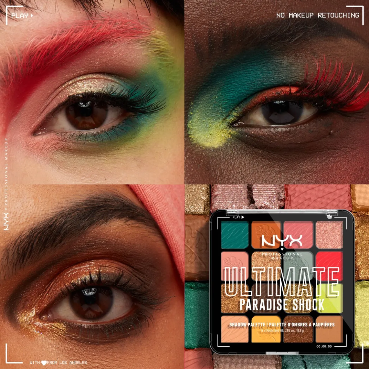 Paleta de Sombras Ultimate Shadow Paradise Shock
