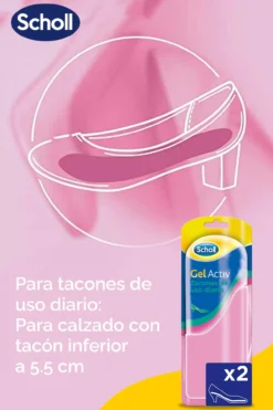 Palmilha Gel Activ Salto Diário