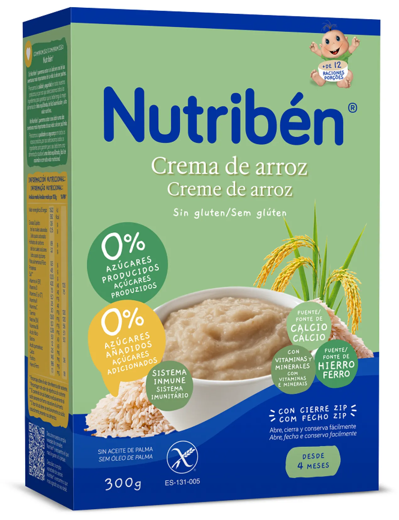 Papa Creme de Arroz