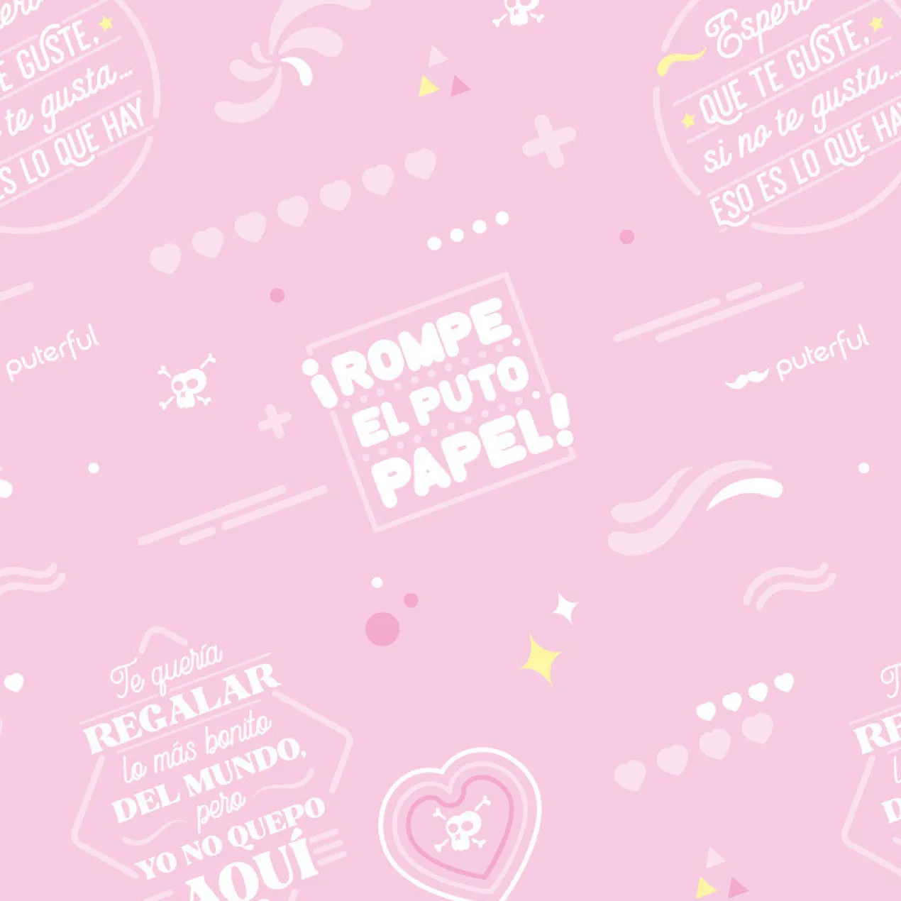 Papel de Presente Frases