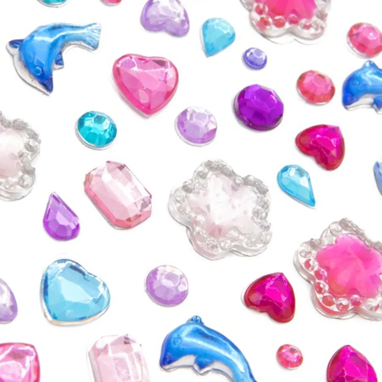 Party Lab Flowers Stones Stickers
