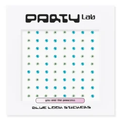 Party Lab Stickers Blue Look