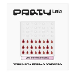 Party Lab Tears & Pearls Stickers