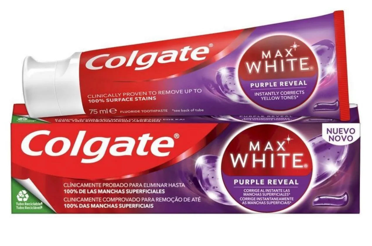 Pasta de Dentes Max White Purple Reveal
