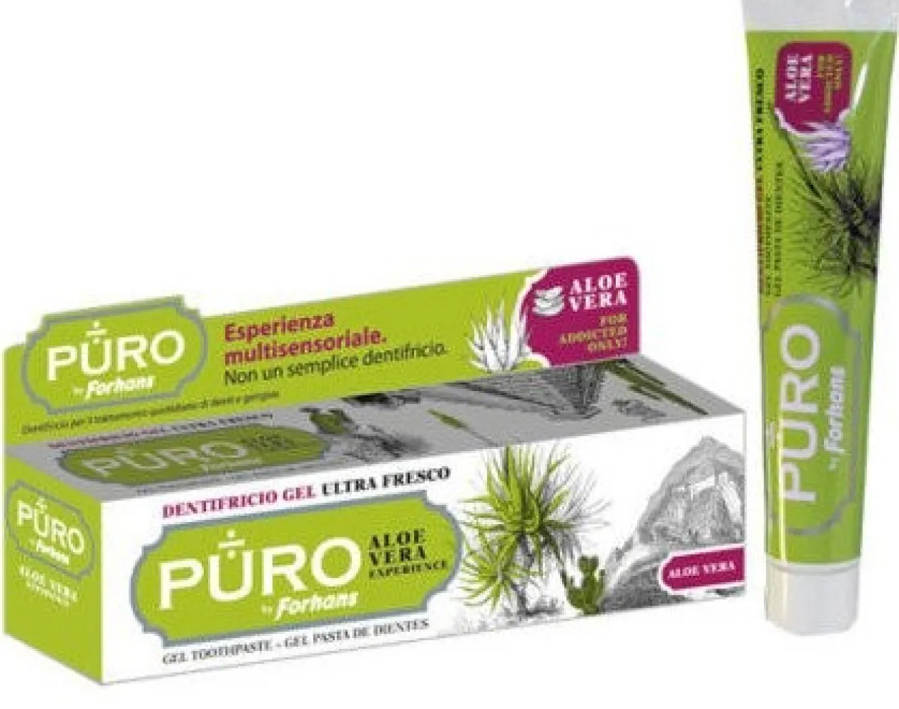 Pasta de Dentes Puro Aloe Vera