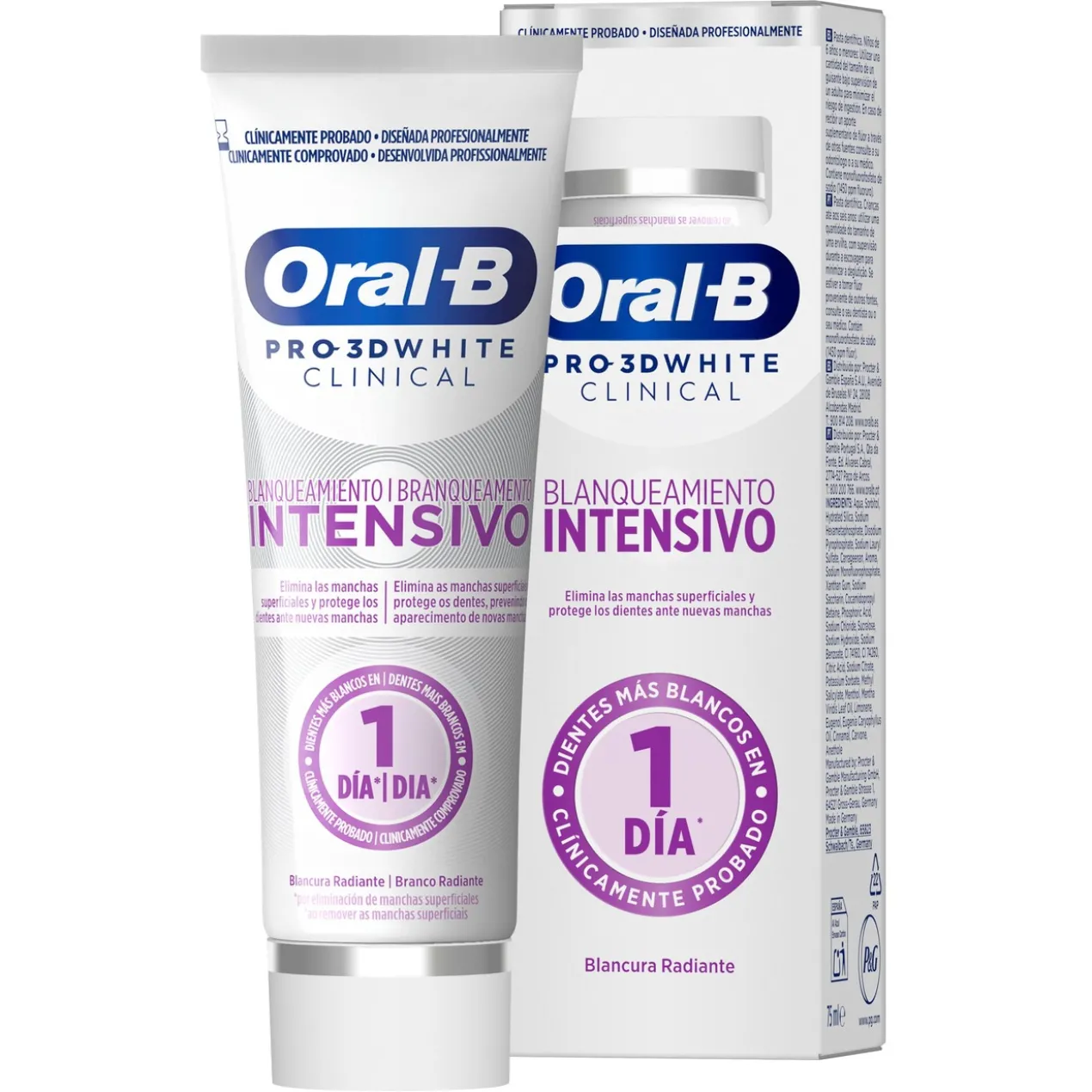 Pasta Dentífrica Pro 3D White Clinical Branco Radiante