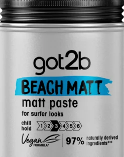 Pasta Fixadora de Penteado Beach Matt Paste