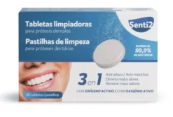 Pastilhas de Limpeza para Próteses Dentárias