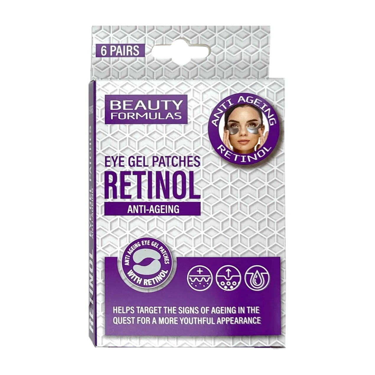Patches de Gel para Olhos Antienvelhecimento com Retinol