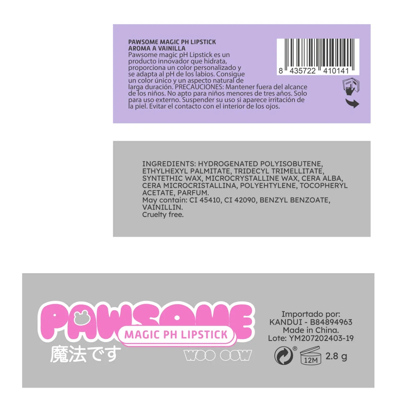 Pawsome Magic PH Lipstick