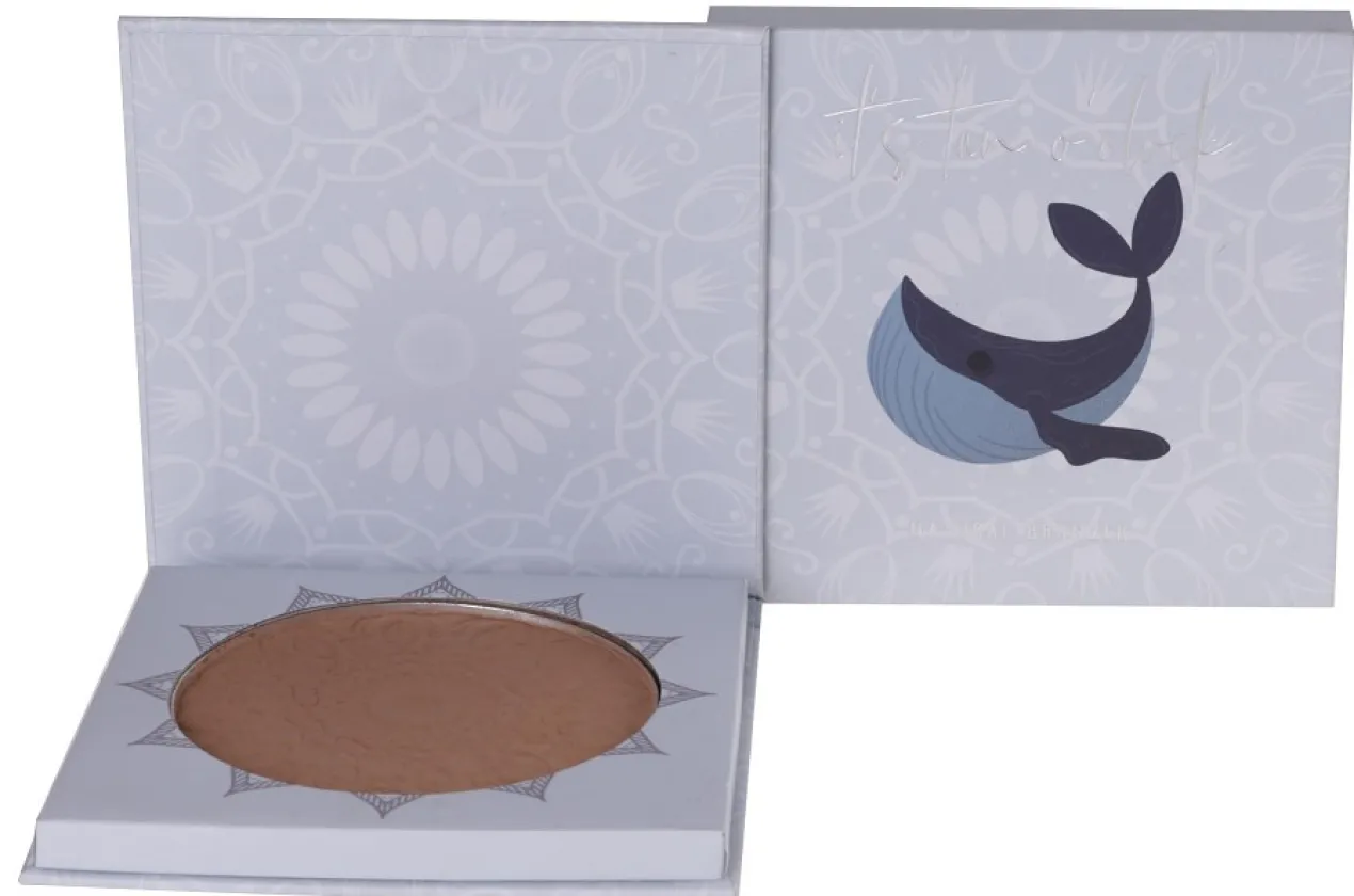 Pó Bronzeador Compacto Bronzer Baleia