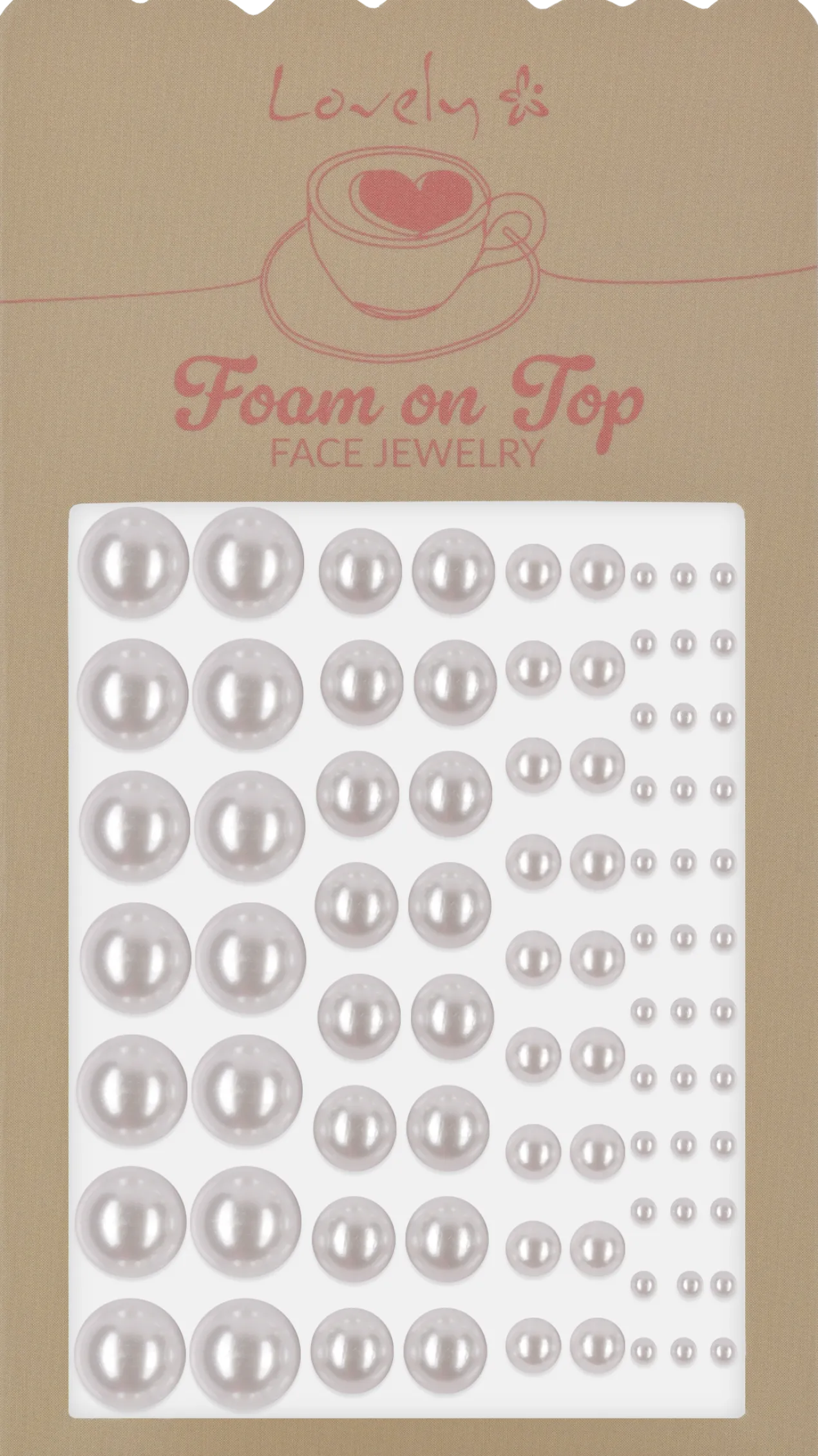 Pedras Autocolantes Faciais Foam On Top
