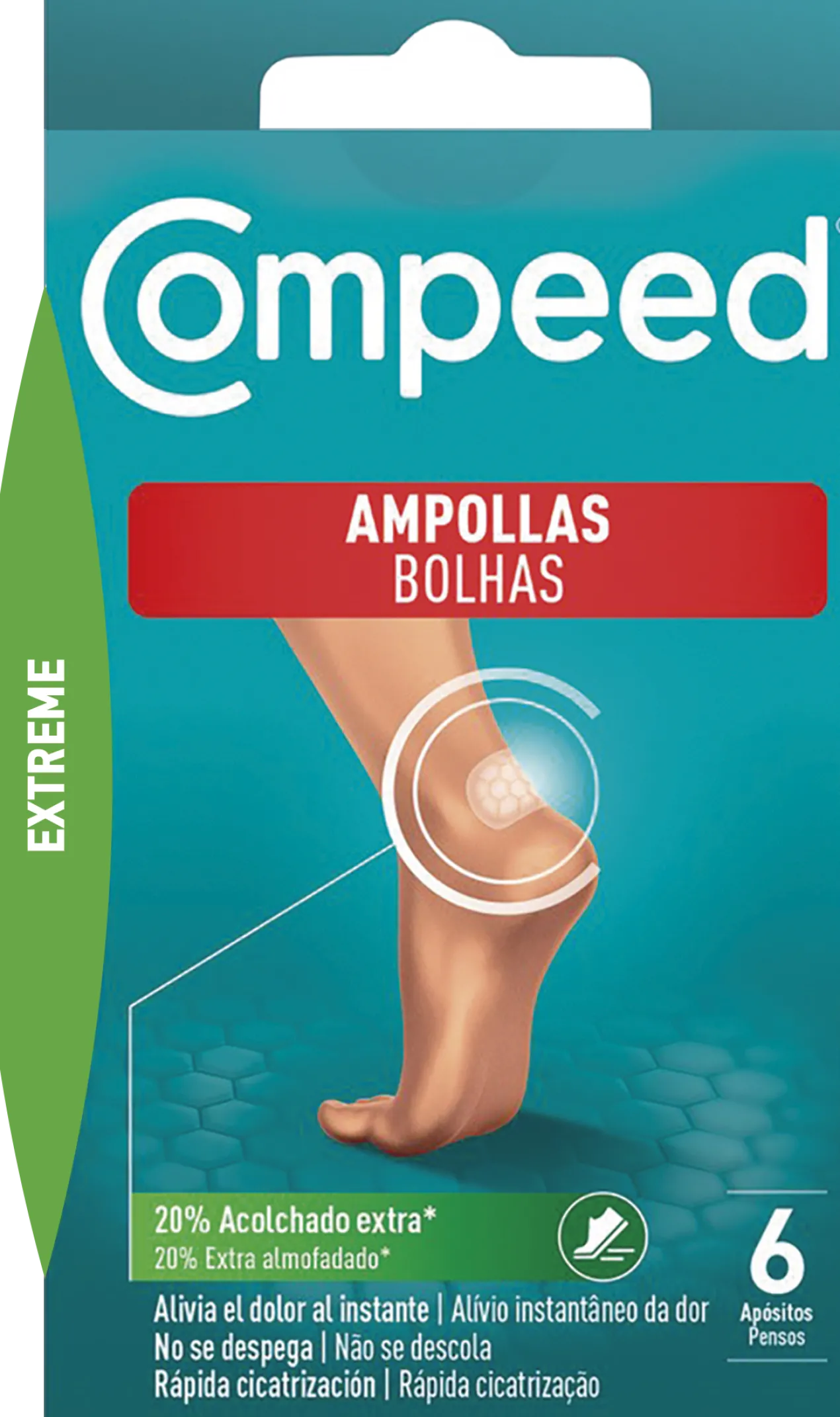 Pensos para bolhas extreme