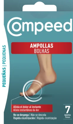 Pensos para bolhas pequenas
