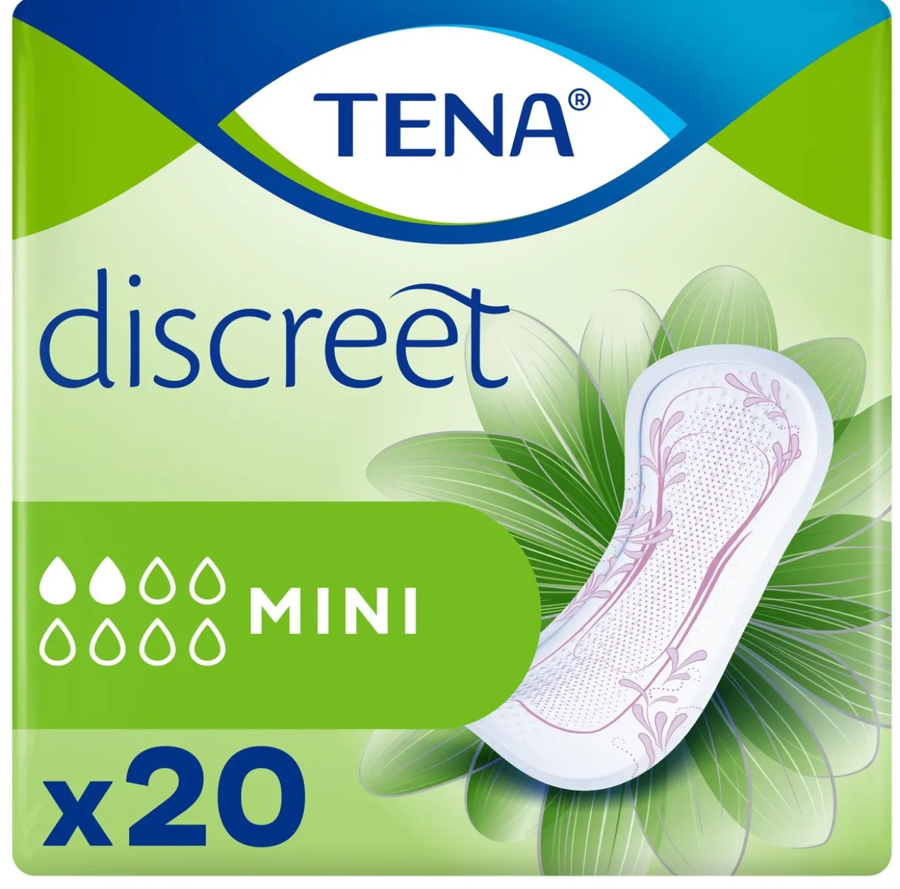 Pensos para Incontinência Feminina Discreet Mini Ultra