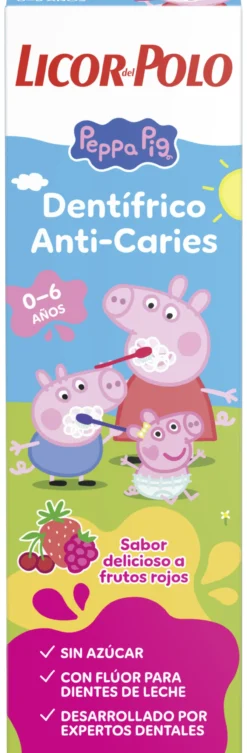 Peppa Pig Dentífrico Anticáries
