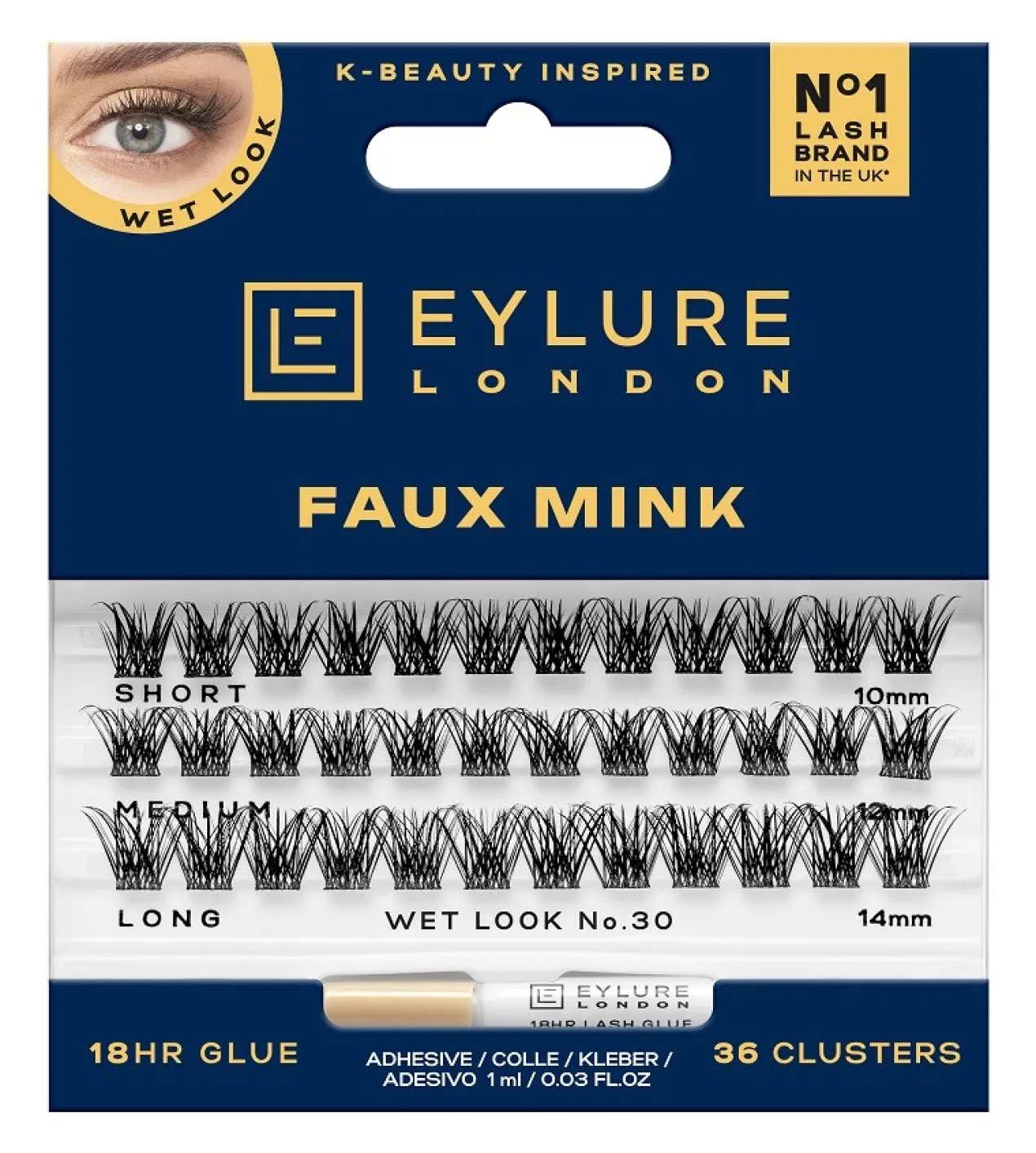 Pestanas Postiças Faux Mink