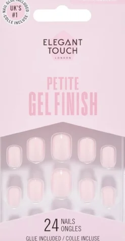 Petite Gel Finish Cherry Blossom Unhas Postiças