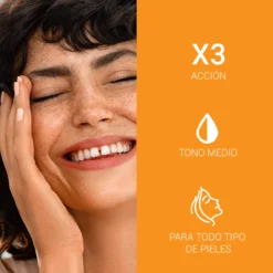 Photoaging Control Protetor Solar Facial SPF50+ com Cor