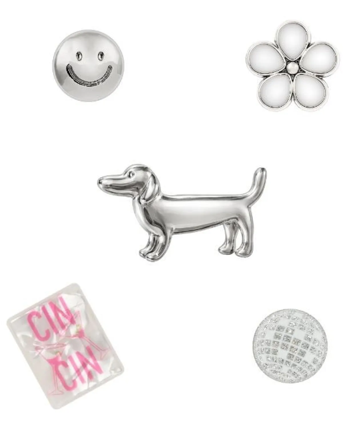 Pinça Com Charms Myclaw Hug Me Baby