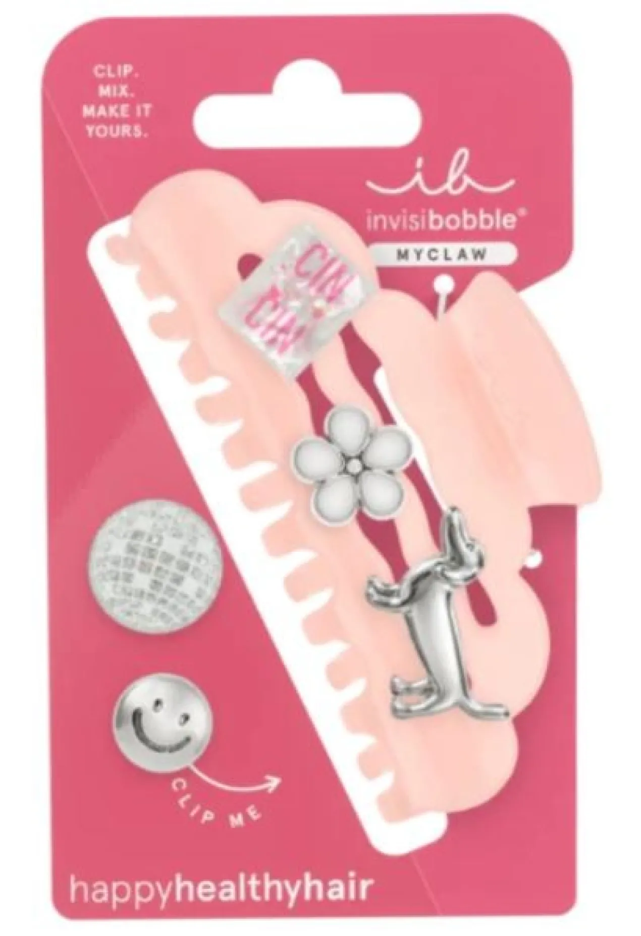 Pinça Com Charms Myclaw Hug Me Baby