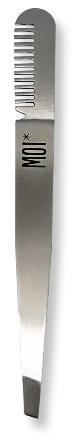 Pinça de Depilar com Pente de Sobrancelhas