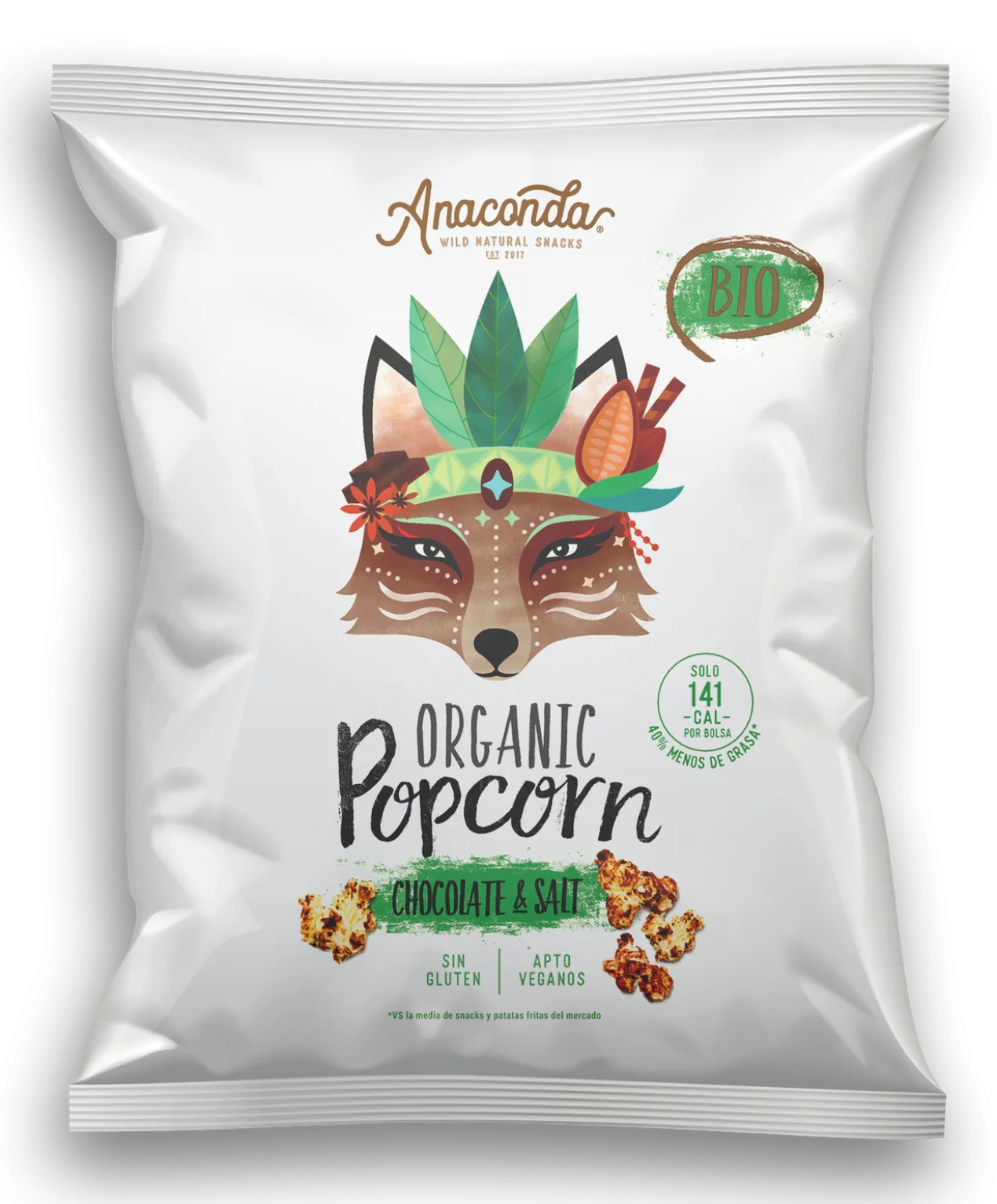 Pipocas de Chocolate & Sal
