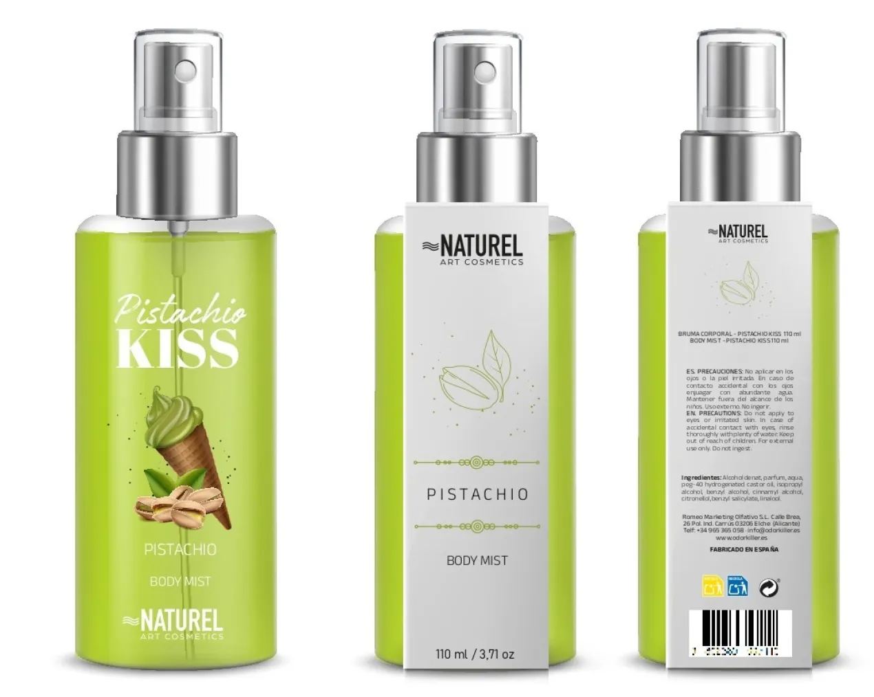 Pistachio Kiss Body Mist