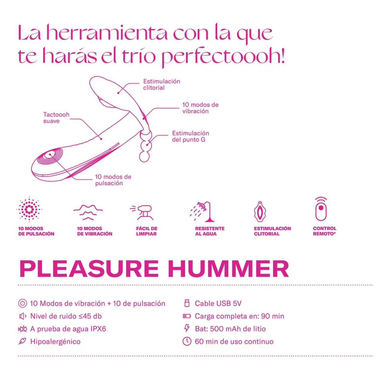 Pleasure Hammer Vibrador